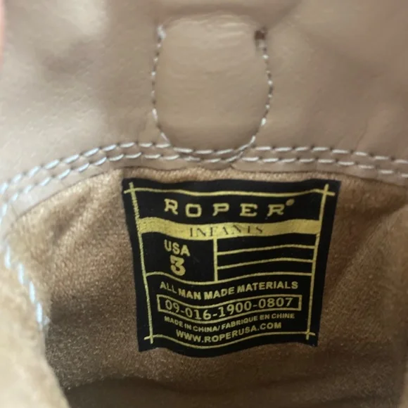 Infant Roper boots - Picture 3 of 3
